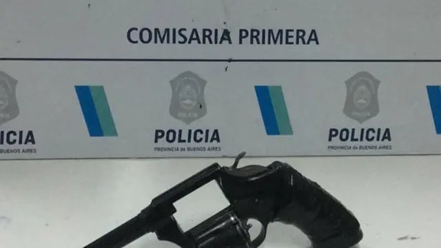 Arma que tenía un menor