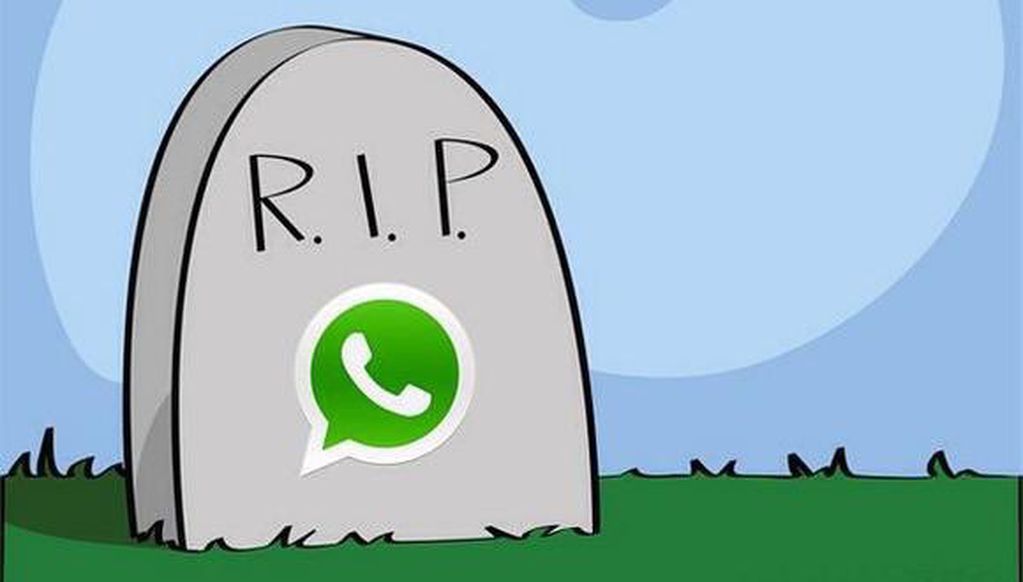 WhatsApp caído, los memes inundaron Twitter.