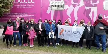 El mamógrafo móvil Avon-Lalcec realizó más de 160 mamografías en Zavalla