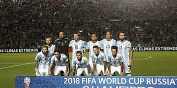 Selección Argentina de Fútbol en San Juan