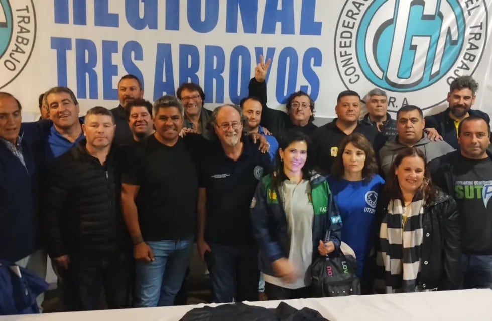 Nueva conducción de la CGT Regional Tres Arroyos