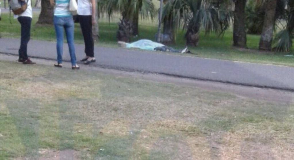 El cuerpo fue hallado en proximidades de la sede de la Dirección de Parque y Paseos, en el Parque Independencia. (Canal 3)