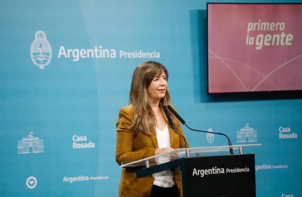 Gabriela Cerruti le respondió a la alcaldesa de Madrid por sus dichos contra el peronismo. Foto: Prensa de Gobierno.