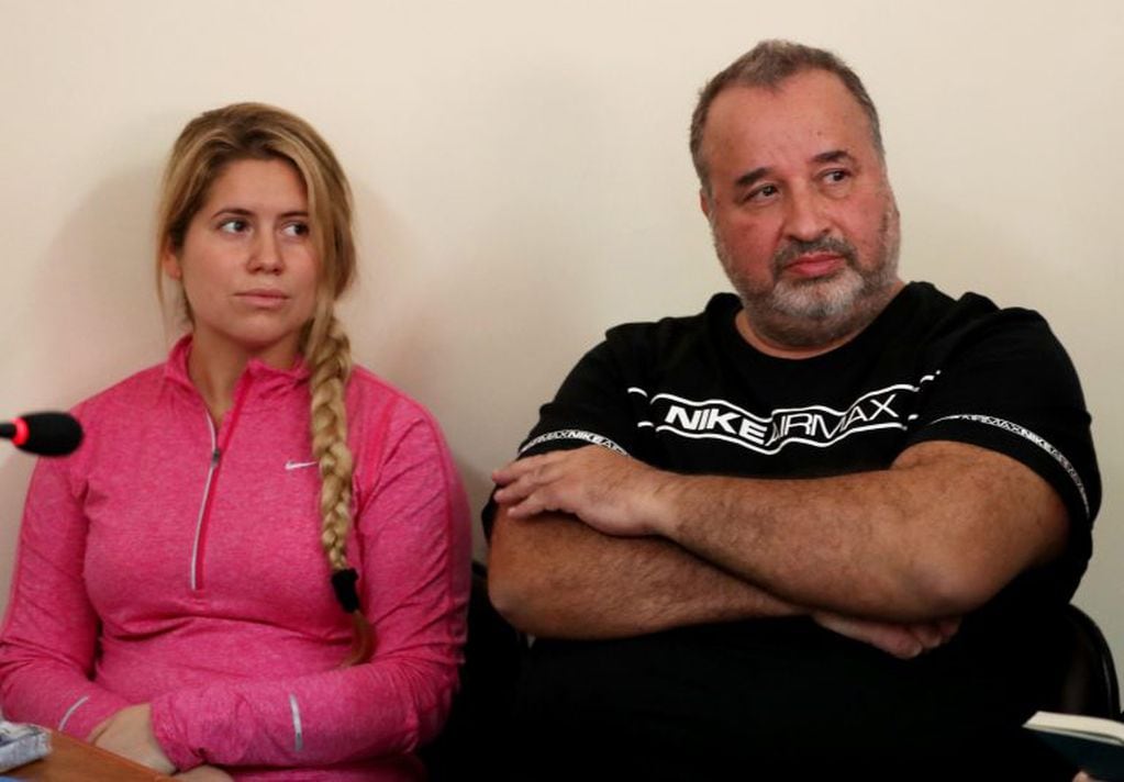 Marcelo Balcedo y su esposa Paola Fiege están detenidos en Uruguay.