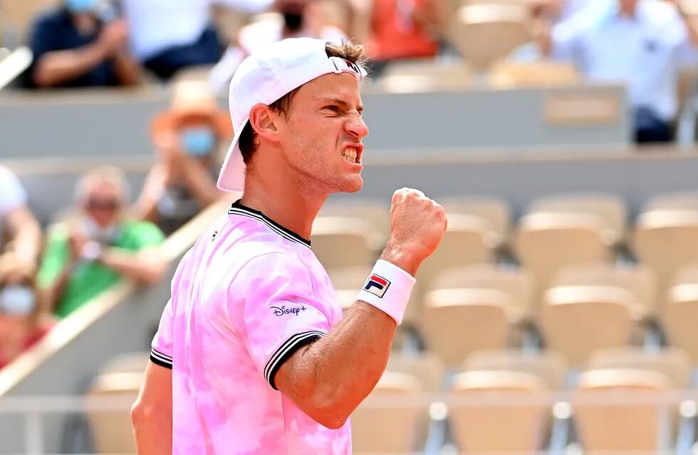 Diego Schwartzman hizo grandes puntos contra Rafael Nadal.