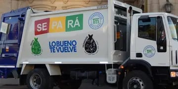 camión recolección de residuos Tres Arroyos