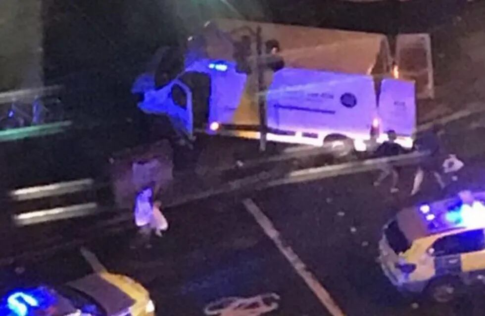 Camioneta atentado en Londres