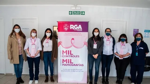 Campaña de prevención de Cáncer de Mama en Río Grande