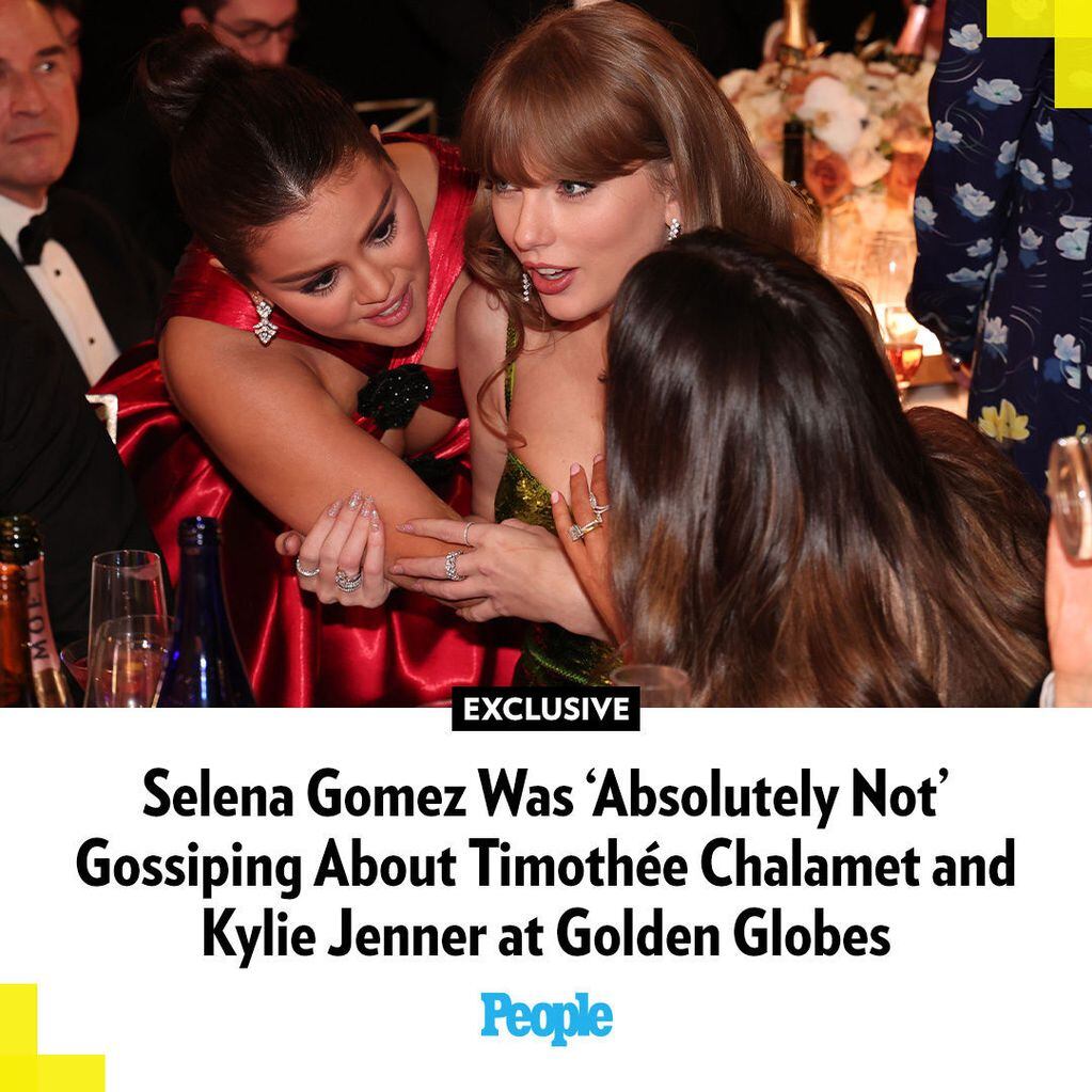 La verdad del gesto entre Selena Gómez y Taylor Swift