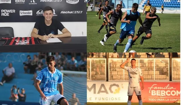Augusto Picco, Julián Mavilla, Ignacio Abraham y Jonathan Dellarossa debutaron en la Primera Nacional