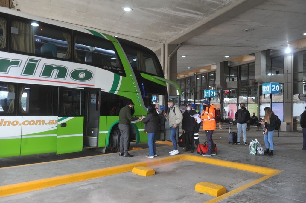 Reapertura de la terminal de ómnibus de Retiro, tras nueve meses de cierre por obras.