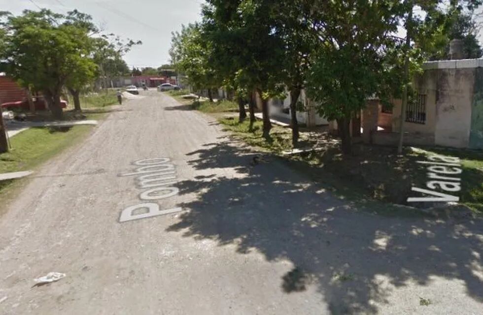 El delincuente, de 30 años, fue interceptado en la esquina de Varela y Pombo. (Street View)