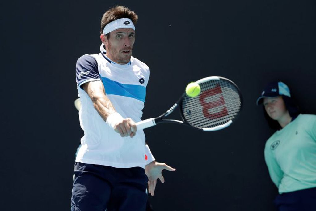 Leo Mayer eliminado en dobles del ATP de Buenos Aires.
