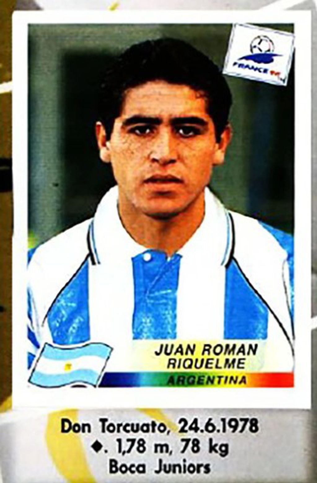 Juan Román Riquelme no fue considerado para Francia 98.