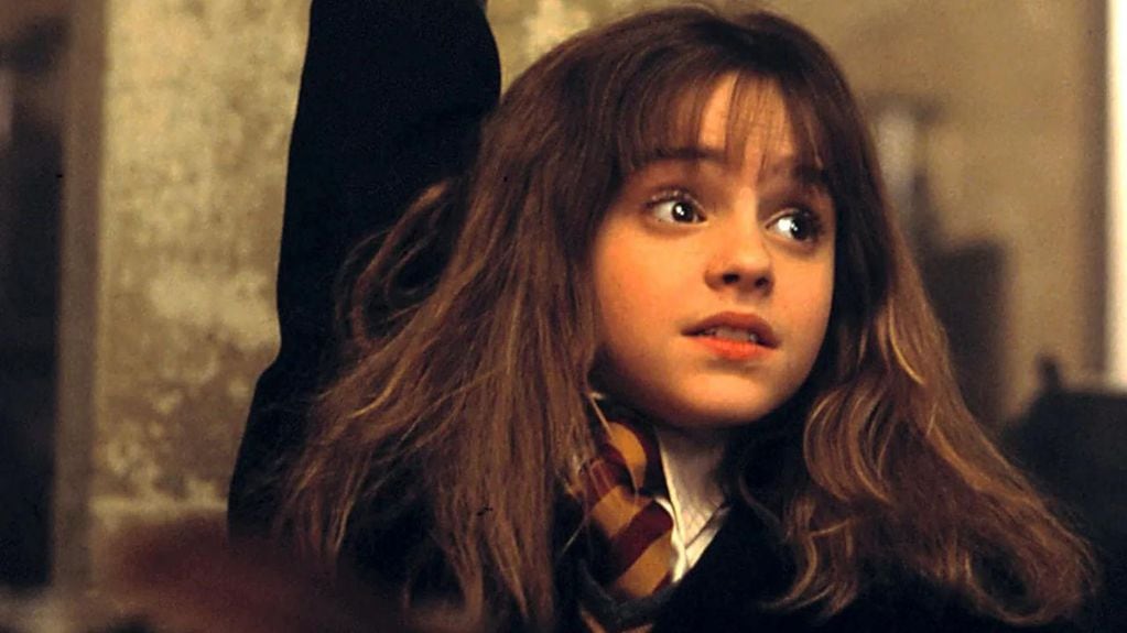 Emma Watson como Hermione Granger de Harry Potter.