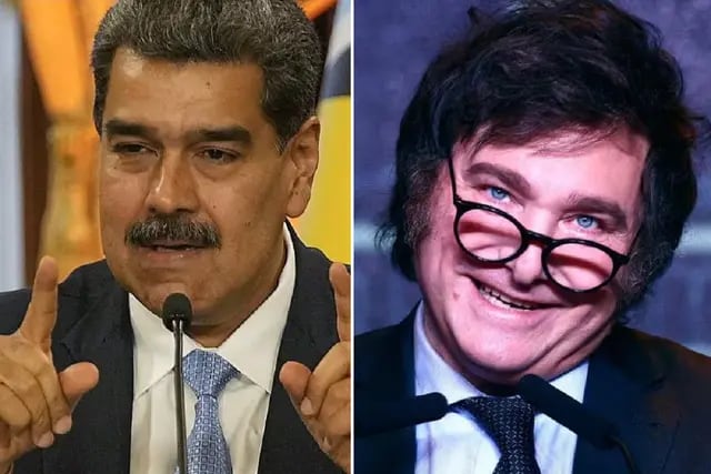 El presidente venezolano Nicolás Maduro fue crítico con el libertario Javier Milei