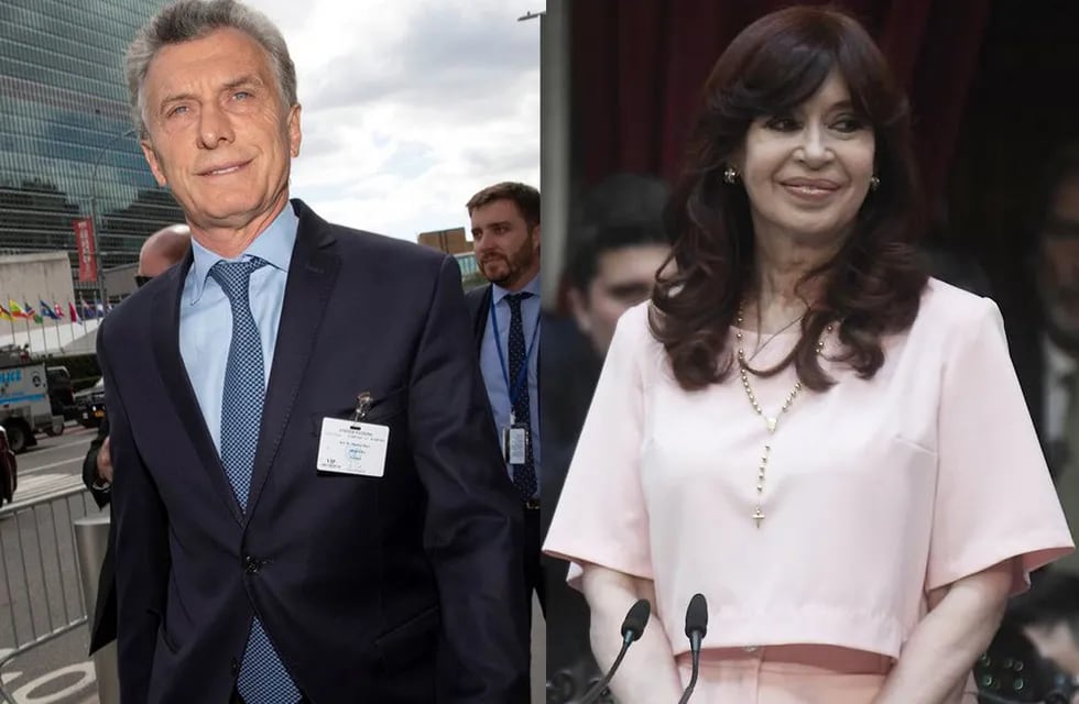 Elecciones Paso 2023: Mauricio Macri y Cristina Kirchner. (La Voz)