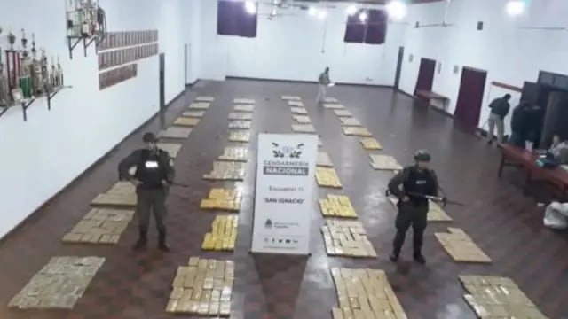 San Ignacio: Gendarmería Nacional secuestró marihuana