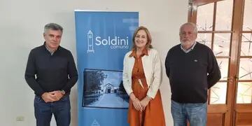 El Secretario de Municipios y Comunas de la Provincia visitó Soldini