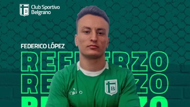 Federico López en Sportivo Belgrano