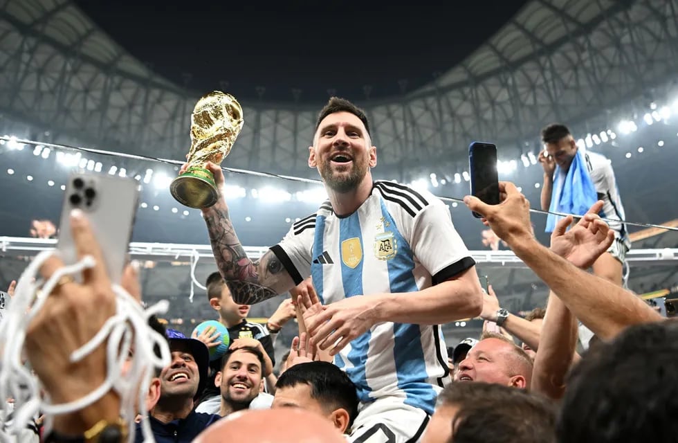 La Selección argentina y Lionel Messi, campeones. Todo políticamente correcto (La Voz).