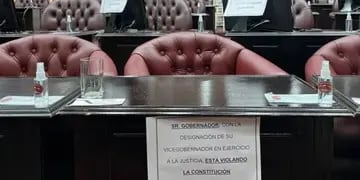 Rechazo de la oposición en la apertura de las sesiones legislativas de San Luis