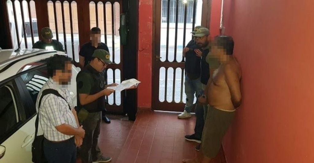 Nuevos allanamientos y detenciones en el marco de la causa Sapucay. (Foto: Diario Norte)