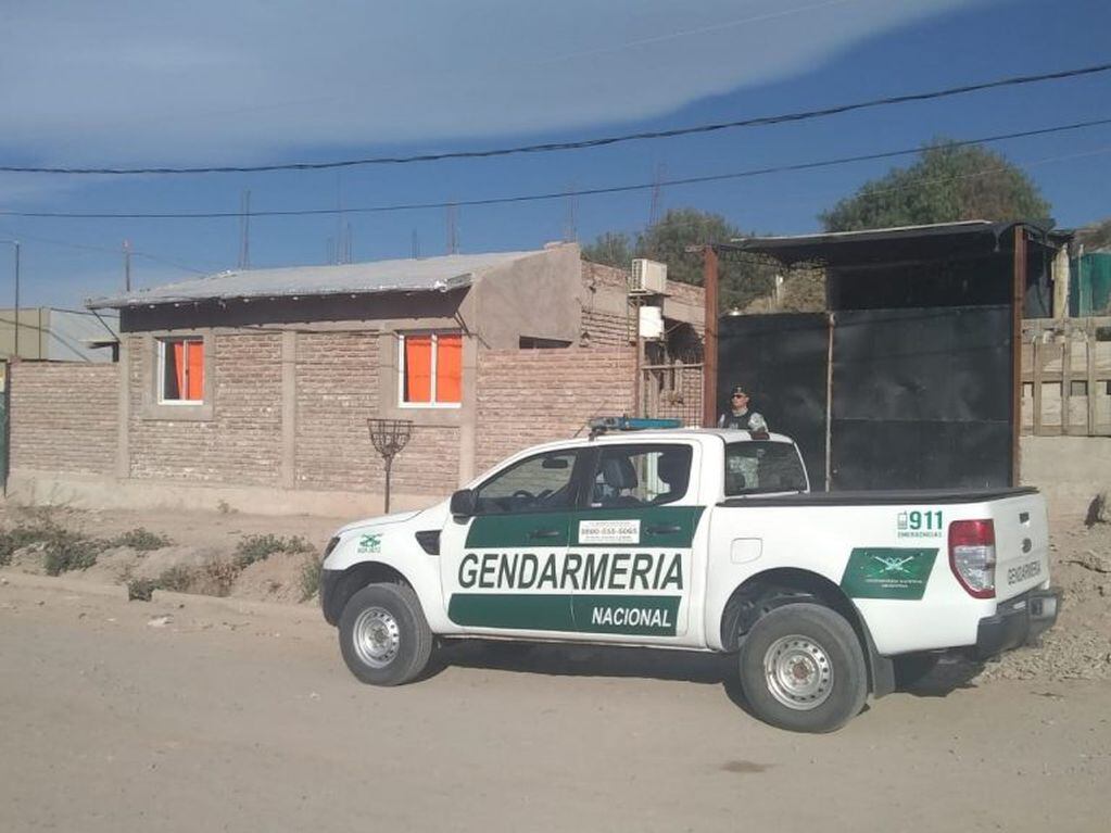 Cayó una banda narco en Mendoza que operaba en San Juan y San Luis. Foto: Gendarmería Nacional.