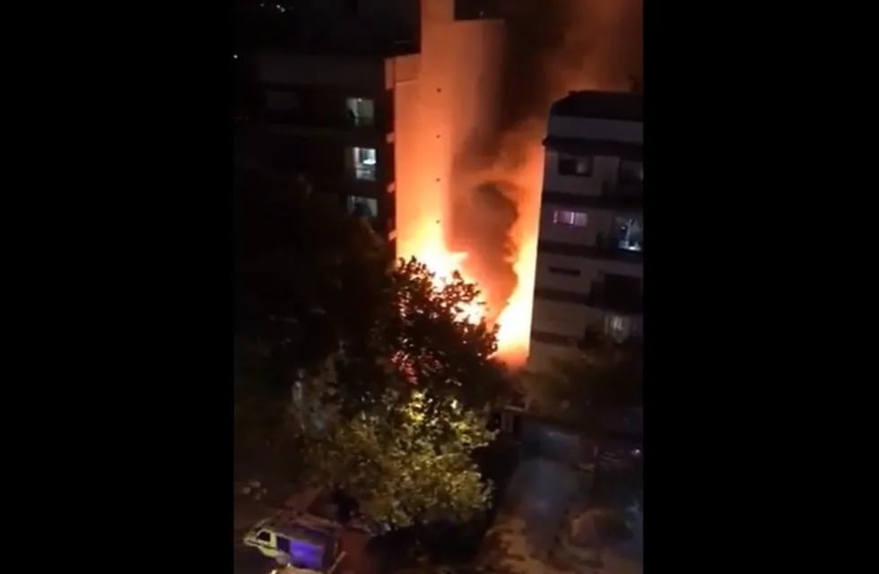 El incendio ocurrió en el barrio La Perla, en Mar del Plata.