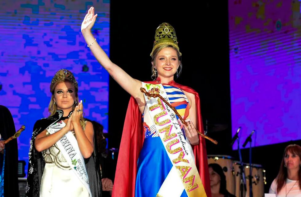 Celeste Bobadilla reina de la Vendimia de Tunuyán 2022. Foto Mariana Villa