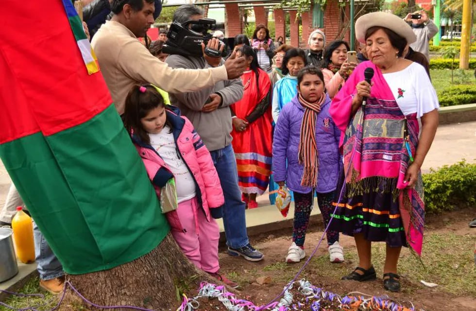 #VivoEnJujuy en la ceremonia de la Pachamama en Humahuaca.