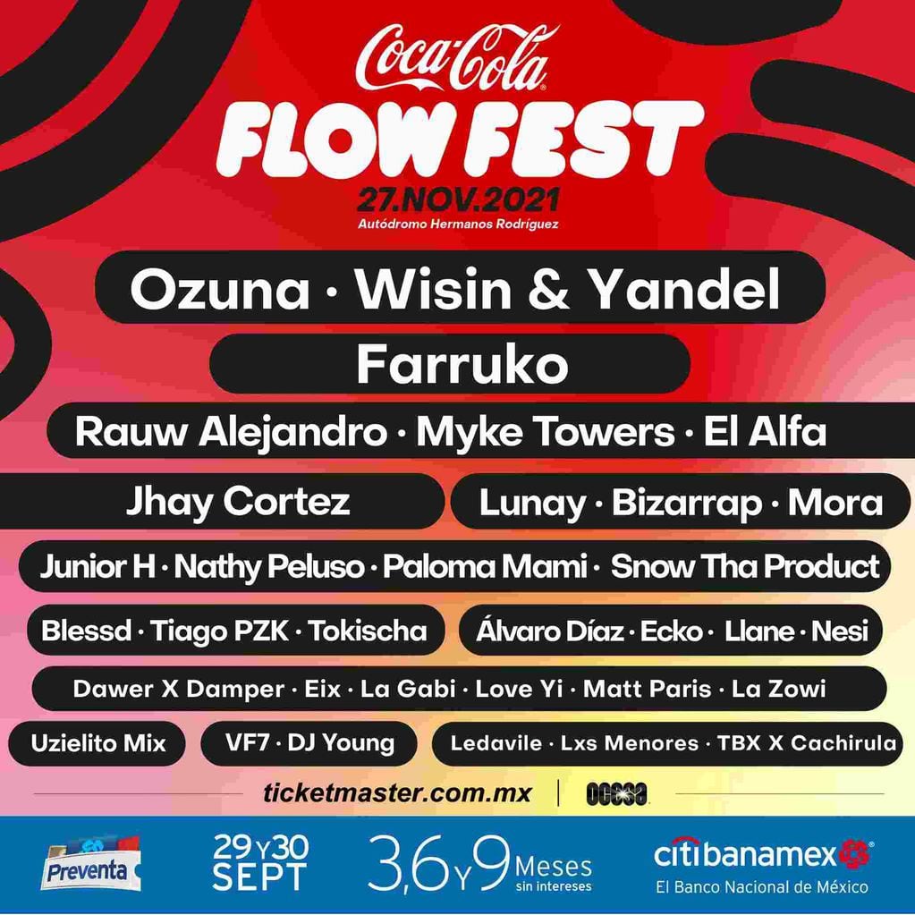 Flow Fest de Coca Cola.
