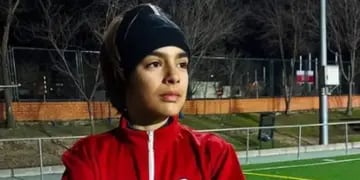 Benizio, el correntino de 11 años que dejó su vida en su provincia para jugar al fútbol en España.