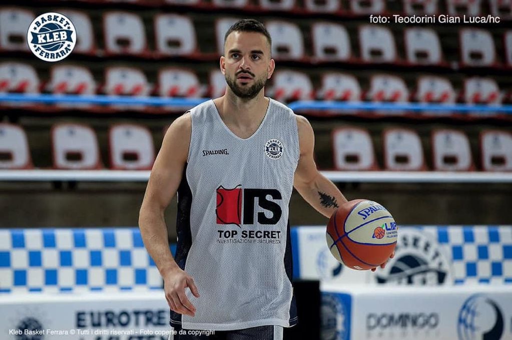 Pablo Bertone en KLEB Basket Ferrara