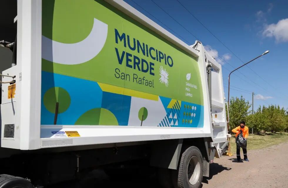 La recolección de residuos en San Rafael continuará normal el fin de semana.