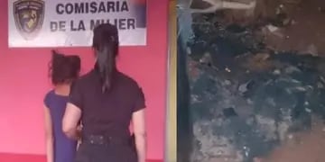 Mujer provoca incendio en su vivienda y protagoniza enfrentamiento con la policía en Campo Viera