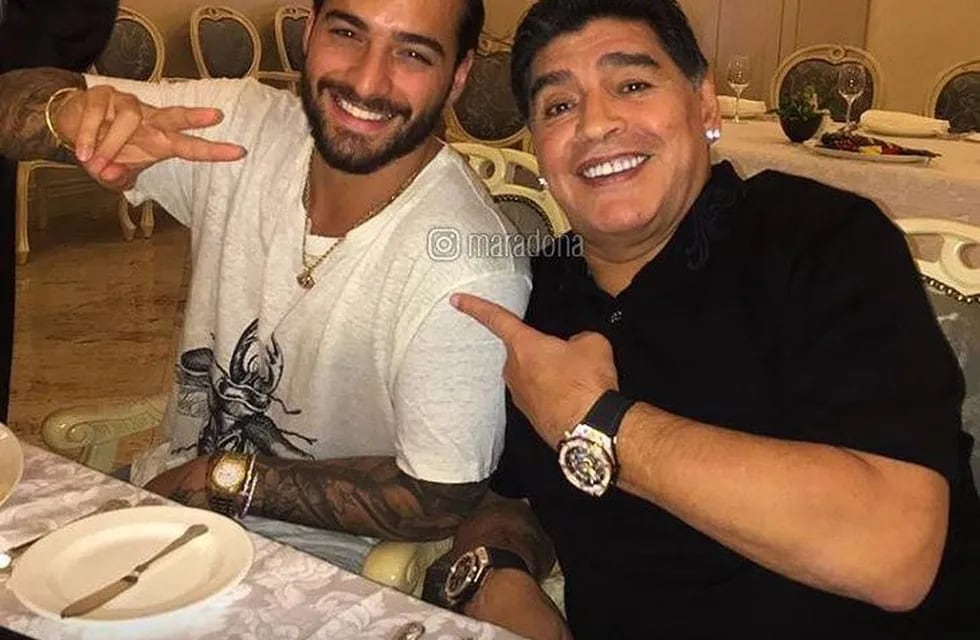 Maradona y Maluma