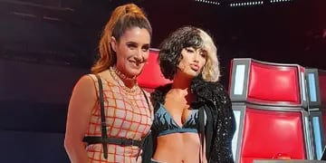 Soledad Pastorutti y Lali Espósito impactaron con sus looks en La Voz Argentina