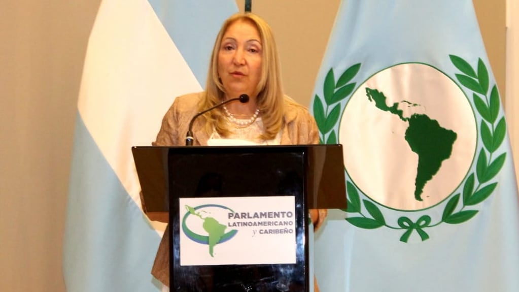 La senadora nacional por Jujuy Silvia Giacoppo (UCR) preside el Parlamento Latinoamericano y Caribeño (Parlatino).