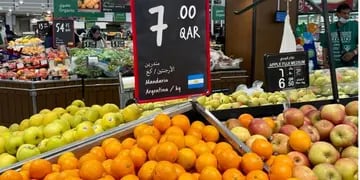 En Qatar se consiguen productos argentinos como frutas y carne. También Yerba mate.