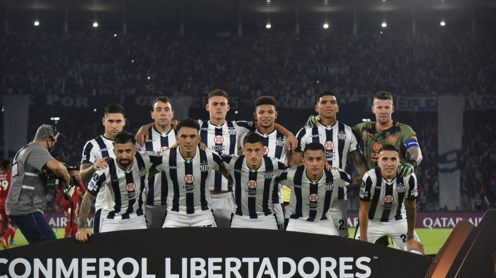 La formación de Talleres ante Sporting Cristal, por la tercera fecha del Grupo H de Copa Libertadores. (Facundo Luque / La Voz).