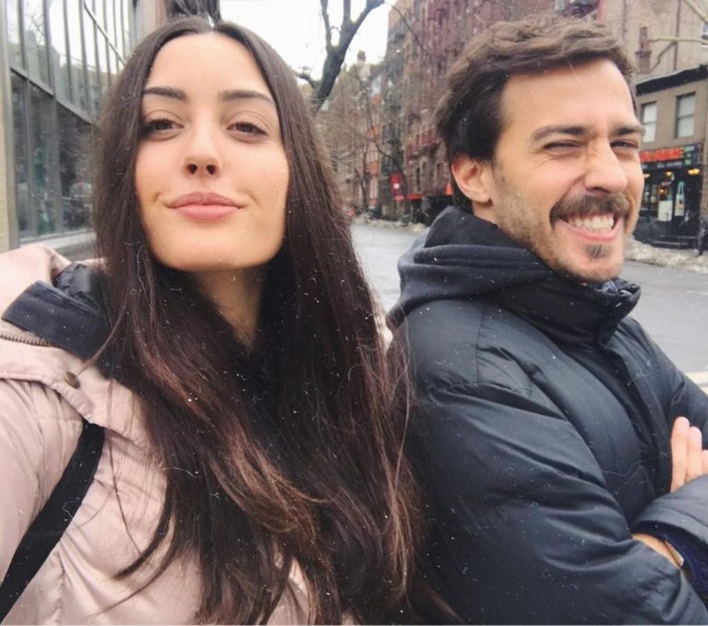 Yoyi Francella junto a Nicolás durante su viaje a Europa  (Foto: Instagram/ @yoyifrancella)