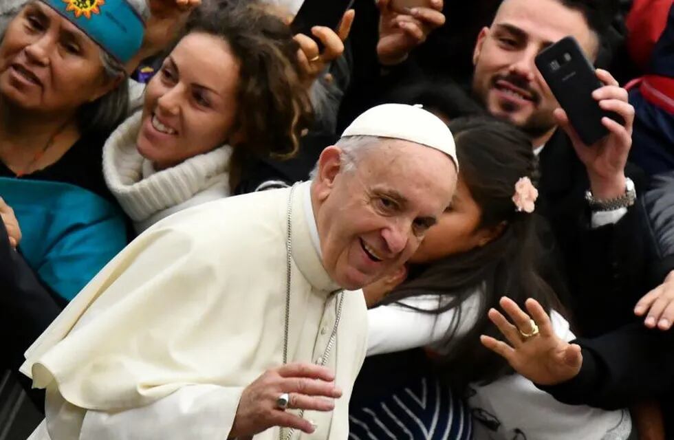 El Papa se reunirá en Chile con víctimas de la dictadura de Pinochet. Foto: AFP.