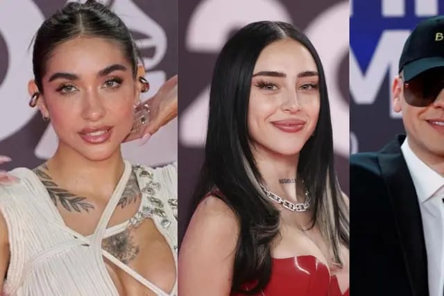 Los argentinos brillaron en los Latin Grammy 2023: los looks de María Becerra, Nicki Nicole y Bizarrap