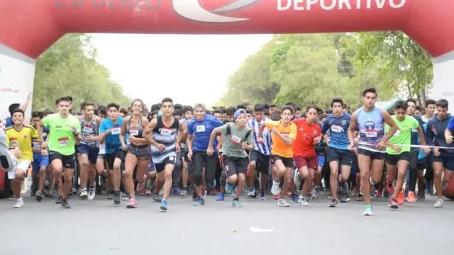 Maratón solidaria escuela Bianchi San Rafael