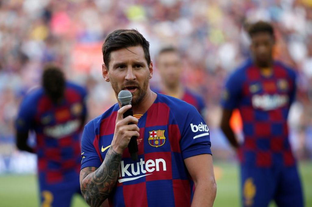 "No me arrepiento de nada", sentenció Messi. Foto: AP Joan Monfort.