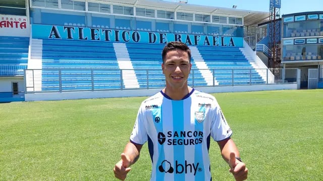 Juan Lago llegó a Atlético de Rafaela
