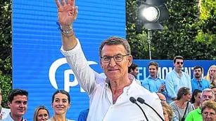 Imbatible. Alberto Núñez Feijóo es un dirigente poco conocido fuera de España pero una aplanador electoral en el país. (AP)