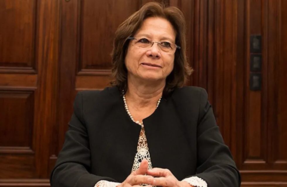 La Dra. María del Carmen Battaini jueza TDF.