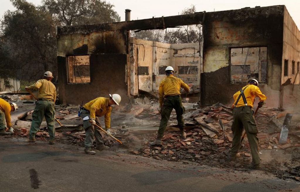Incendios en California, Estados Unidos (AP)